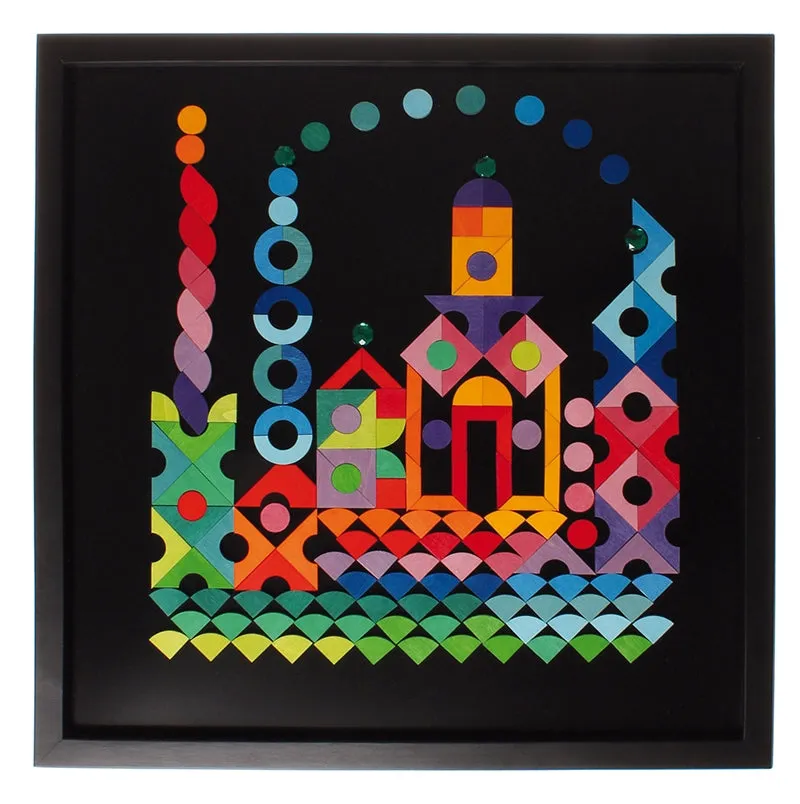 Grimm's Triangle, Square, Circle Magnet Puzzle
