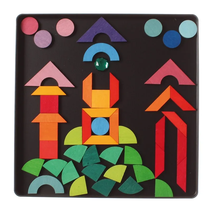 Grimm's Triangle, Square, Circle Magnet Puzzle