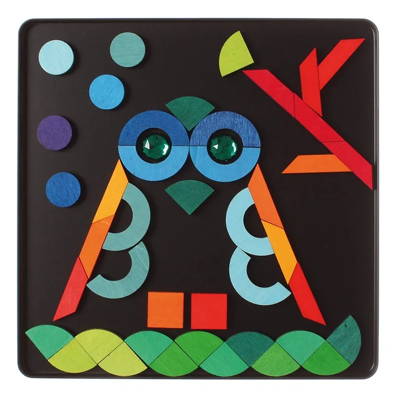 Grimm's Triangle, Square, Circle Magnet Puzzle