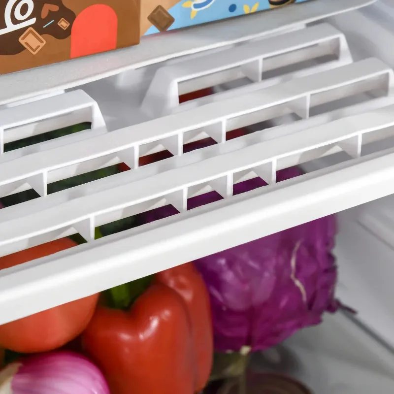 HOMCOM Freestanding Under Counter Fridge with Chiller Box 91L - Black