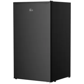 HOMCOM Freestanding Under Counter Fridge with Chiller Box 91L - Black