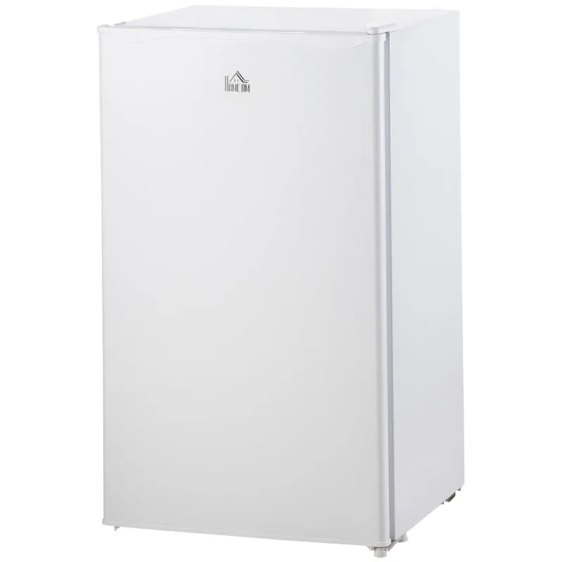 HOMCOM Freestanding Under Counter Fridge with Chiller Box 91L - White