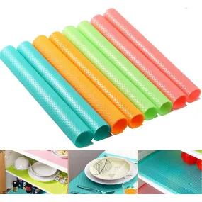 HOMGEN Popular 16Pcs Refrigerator Mats (4 Colours,45x29cm)