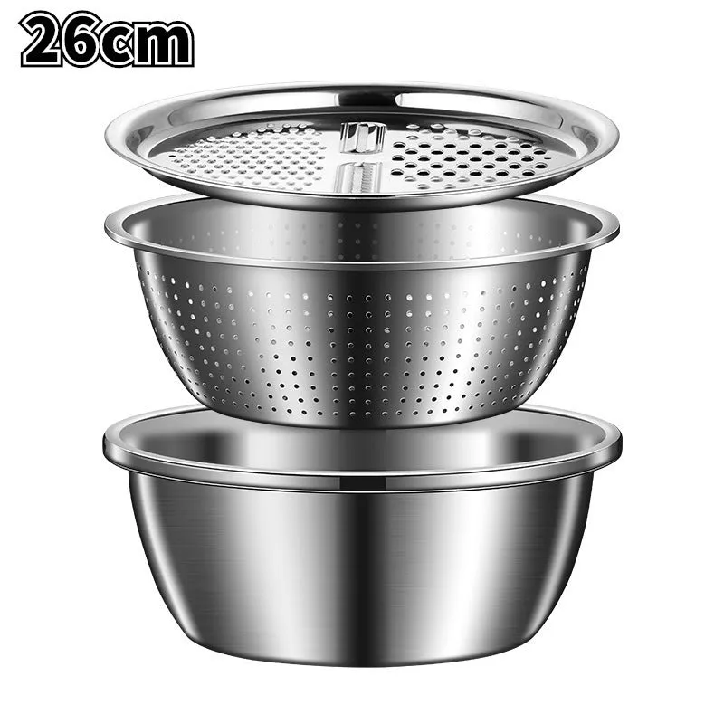 Importikaah Premium Stainless Steel Multi-function Grater: A Must-Have for Every Household!
