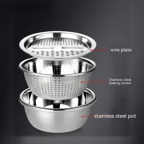 Importikaah Premium Stainless Steel Multi-function Grater: A Must-Have for Every Household!
