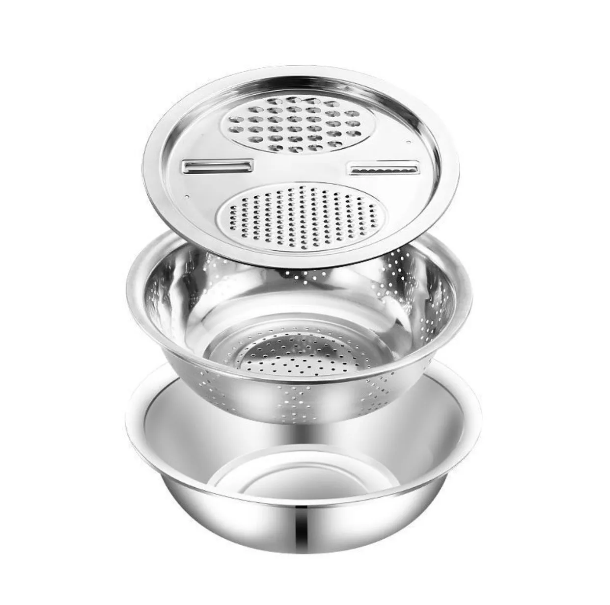 Importikaah Premium Stainless Steel Multi-function Grater: A Must-Have for Every Household!