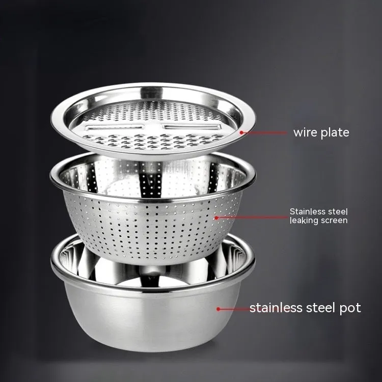 Importikaah Premium Stainless Steel Multi-function Grater: A Must-Have for Every Household!