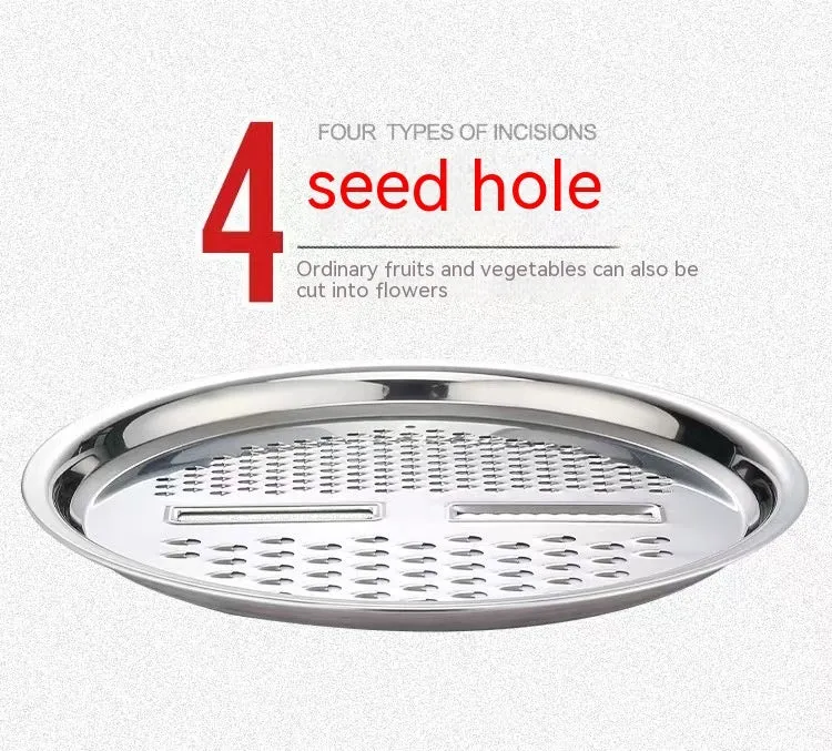 Importikaah Premium Stainless Steel Multi-function Grater: A Must-Have for Every Household!