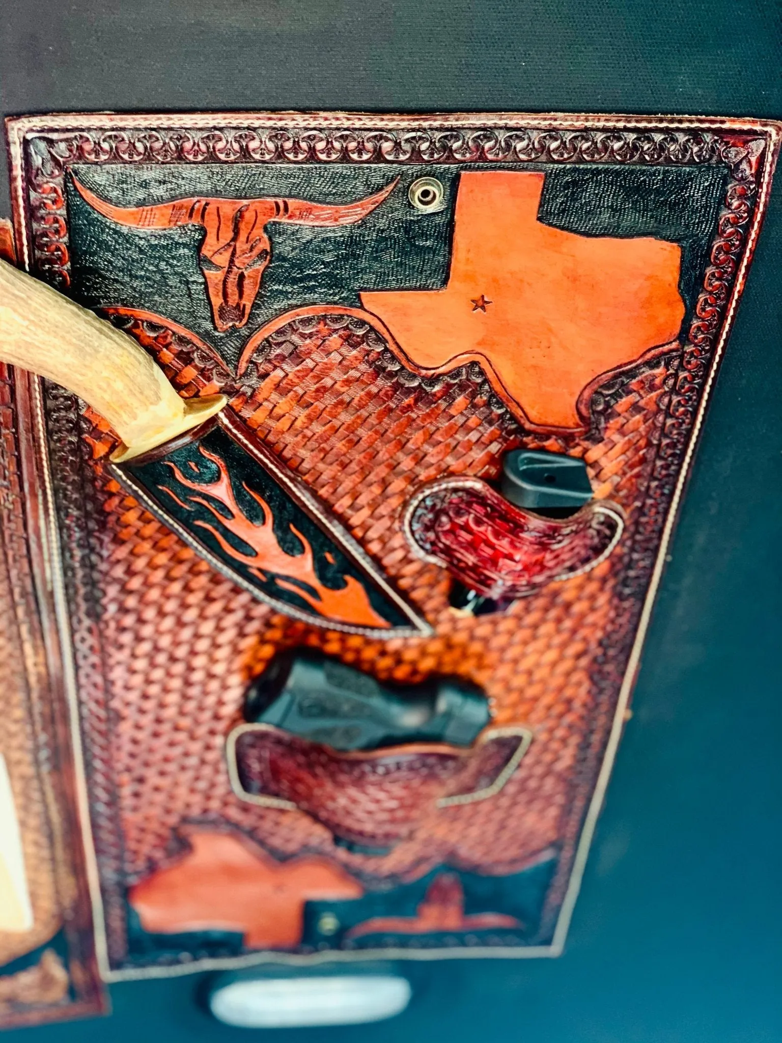 JM El Toro Prieto Edition Cowboy Hat Rack