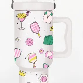 KATYDID Pickleball Tumbler w/ Handle