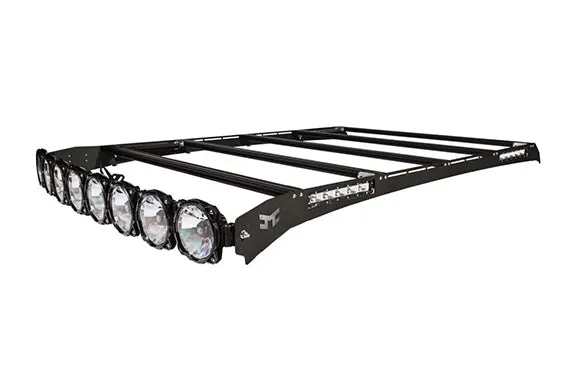 KC Hilites M-Rack 50" Gravity® Pro6 Roof Rack System - Side Blackout Plates - GMC/Chevy 1500/2500/3500