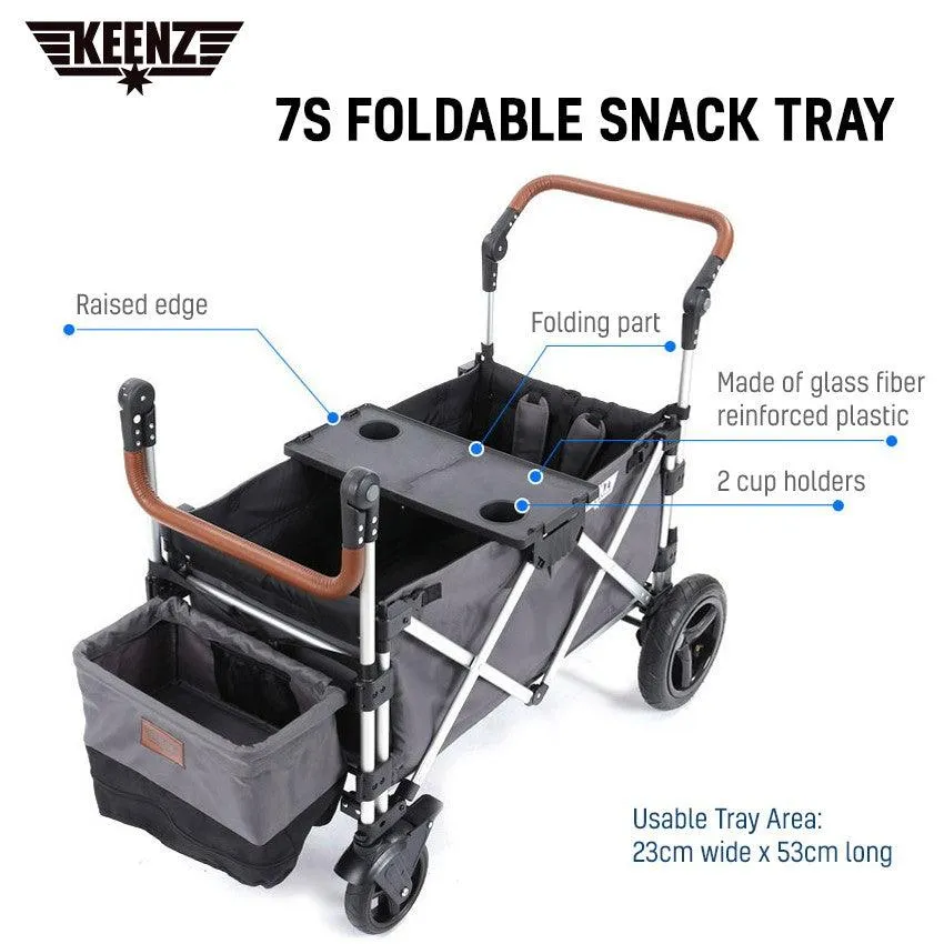 Keenz 7S Stroller Wagon Portable Snack Tray
