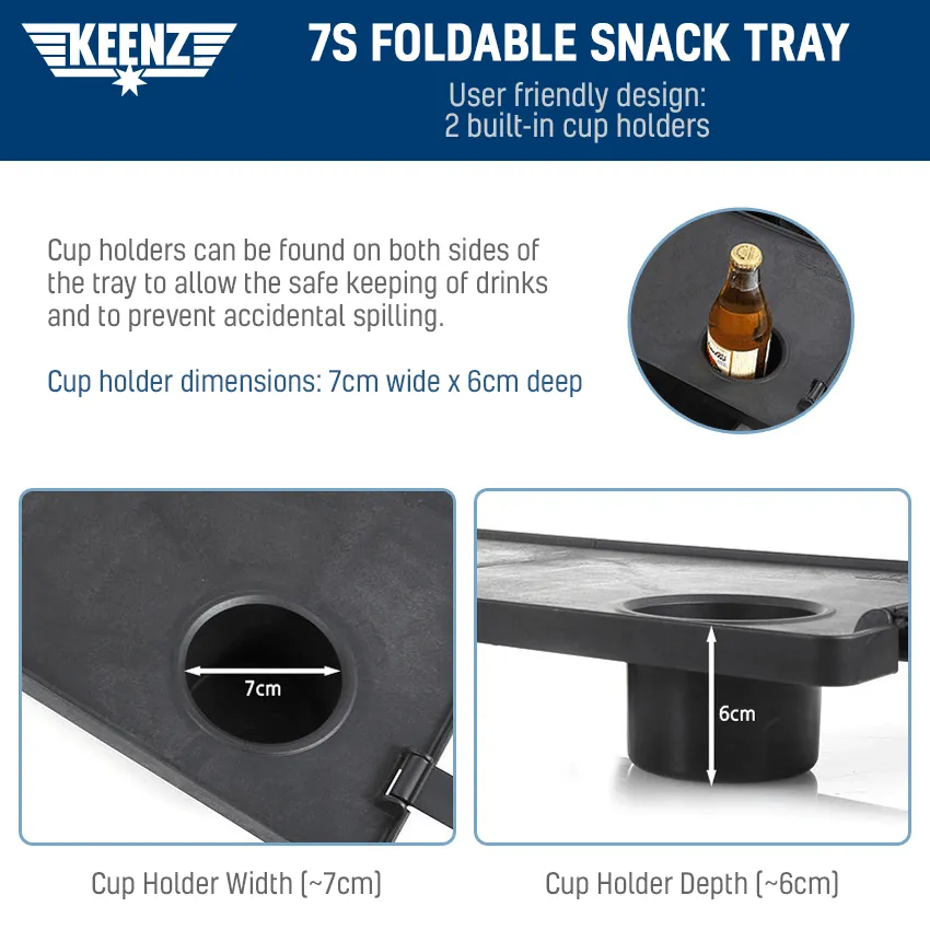 Keenz 7S Stroller Wagon Portable Snack Tray