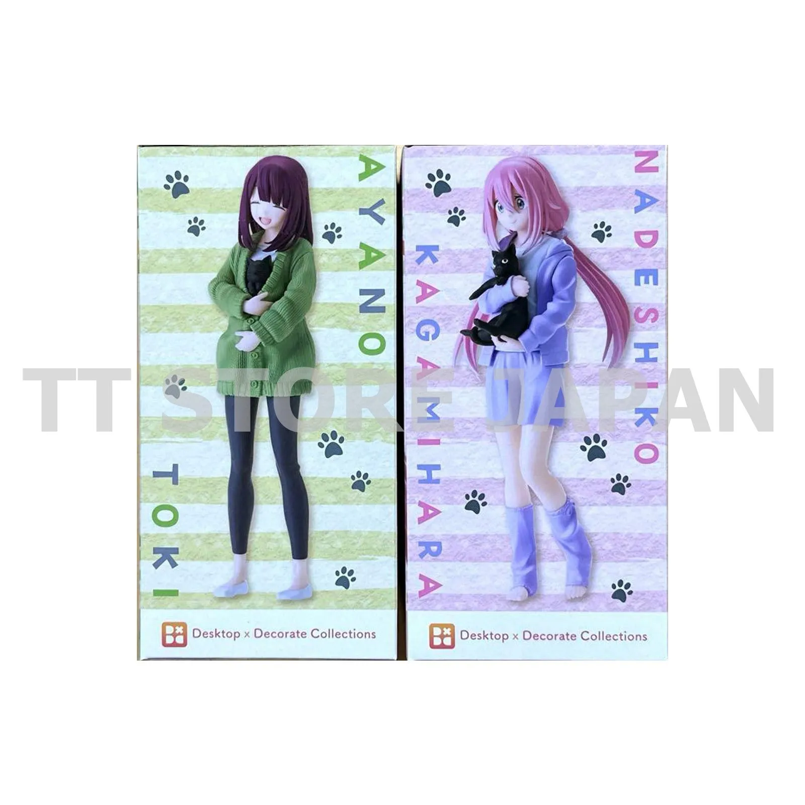 Laid Back Camp Figure Nadeshiko Kagamihara Ayano Toki Desktop Decorate Yuru Camp