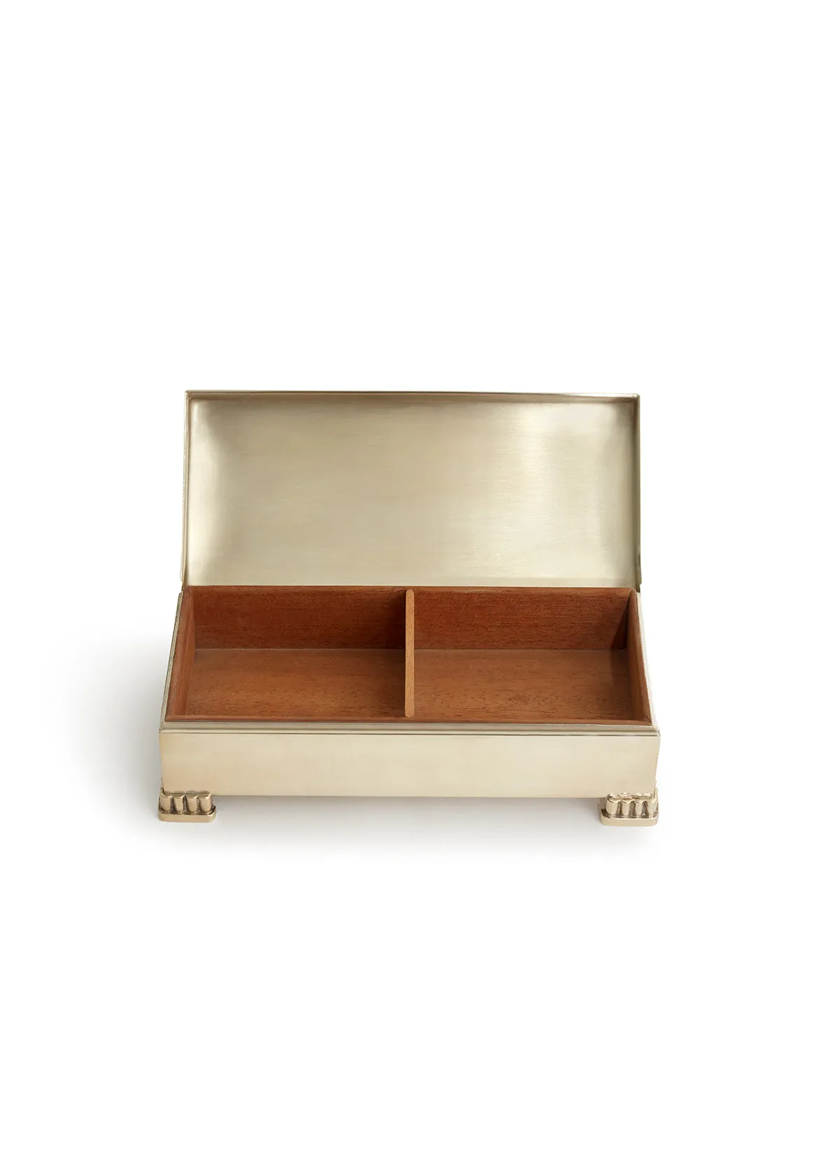 large poole art deco sterling silver table box
