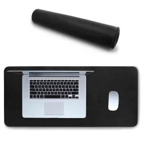 Londo Leather Extended Mouse Pad, Leather Office Desk Mat, Desk Pad Protector