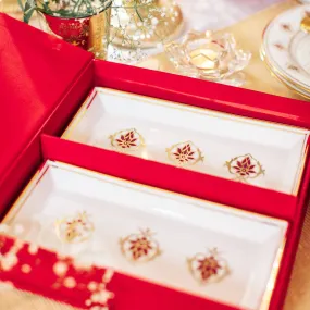 Lotus at Fatehpur - Set of 2 Trays