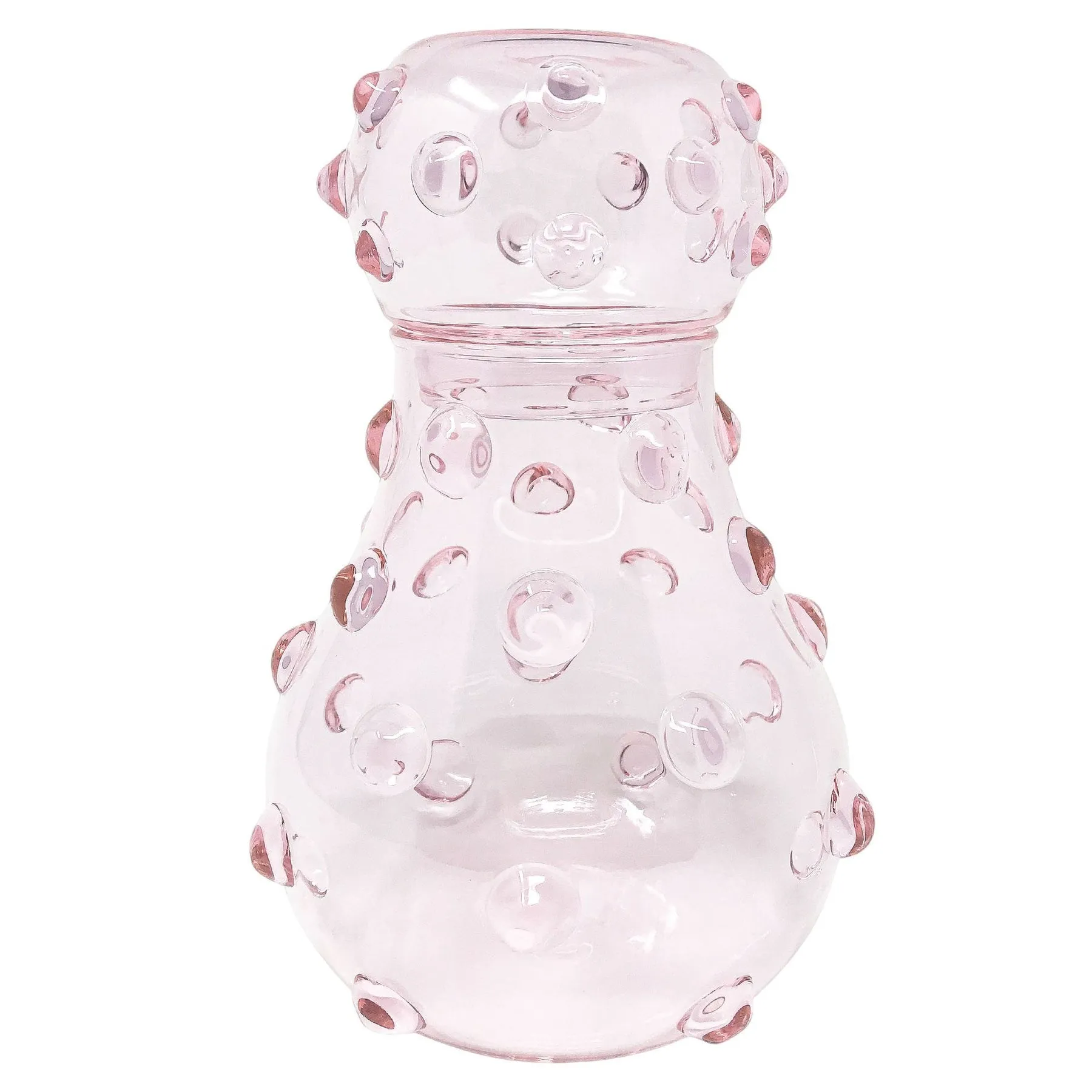 Mademoiselle Carafe & Glass Pink