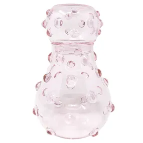 Mademoiselle Carafe & Glass Pink