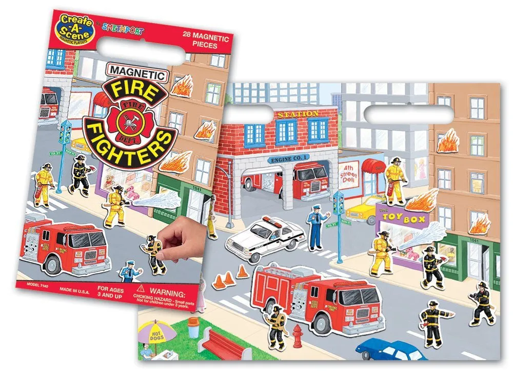 Magnetic Fire Fighters PlaySet