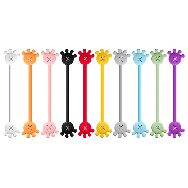 Magnetic Silicone Cable Organizer