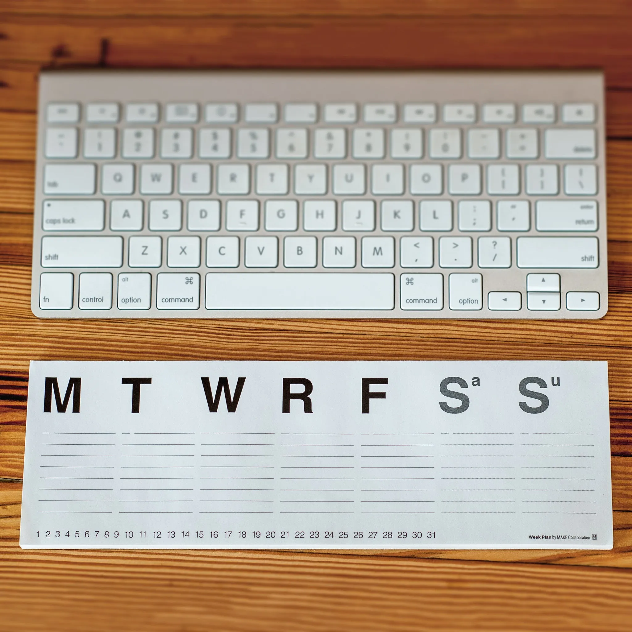 MAKE Week Plan Weekly Planner Pad