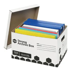 Marbig archive box strong 3pk