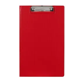 Marbig clipfolder pp foolscap red