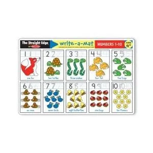 Melissa & Doug Number 1-10 Write A Mat