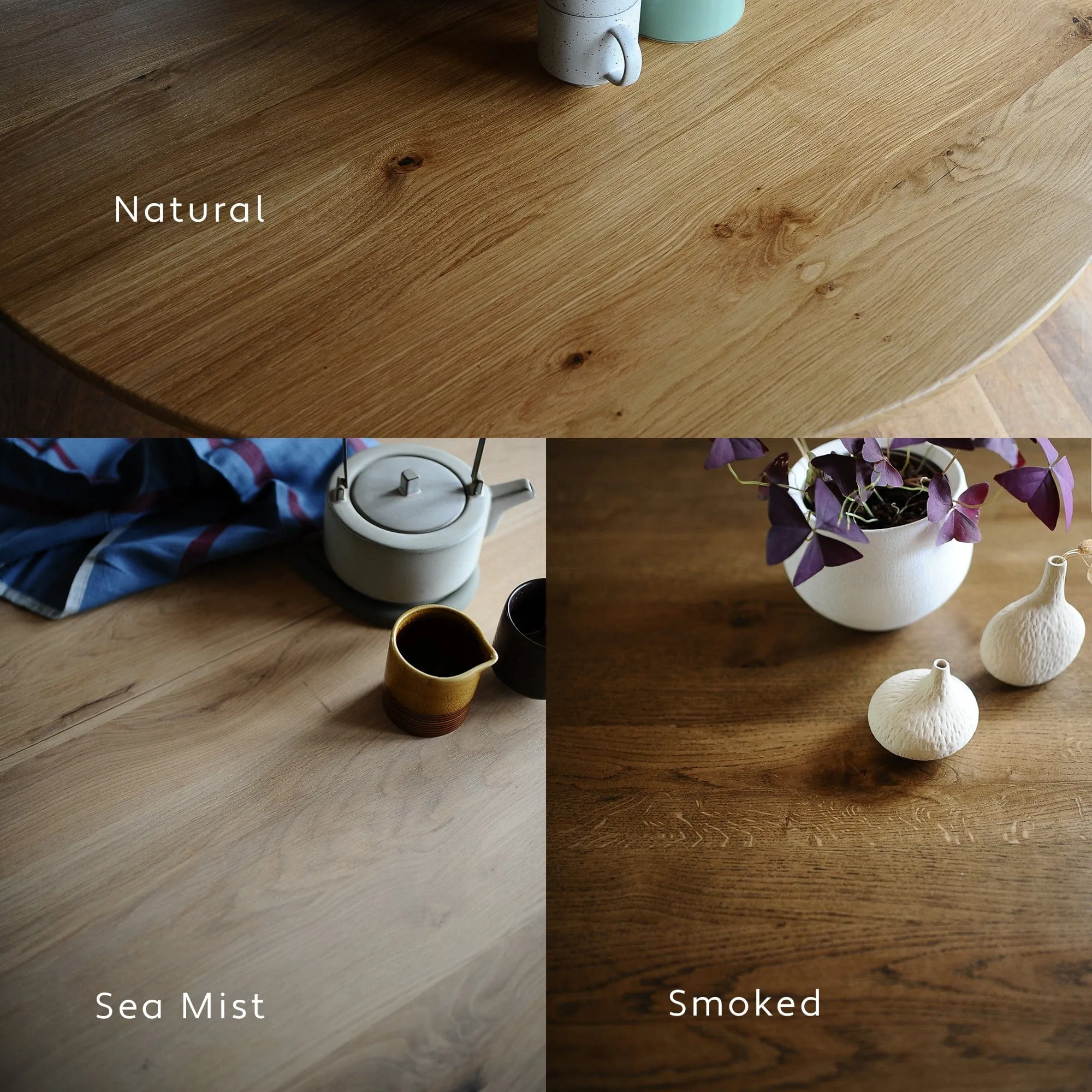 Oak Desk with Monitor Stand, Solid wood, Customisable, WILD OAK collection