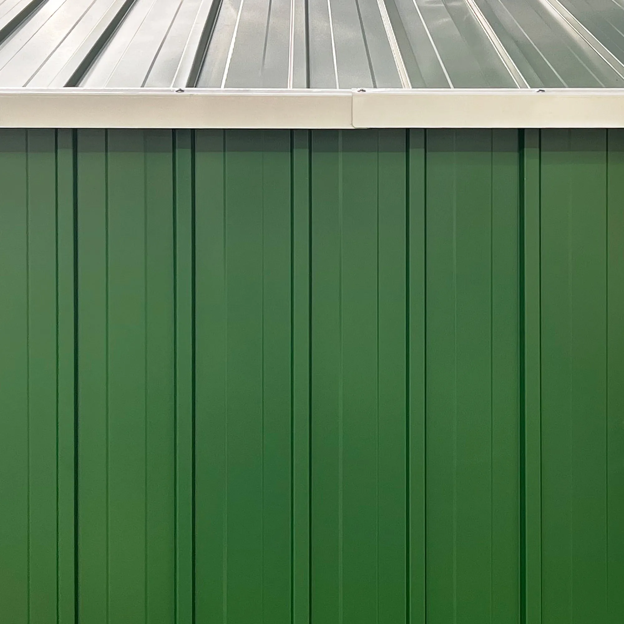 Outsunny Outdoor Garden Storage Shed Metal Tool Storage Box for Backyard Green
