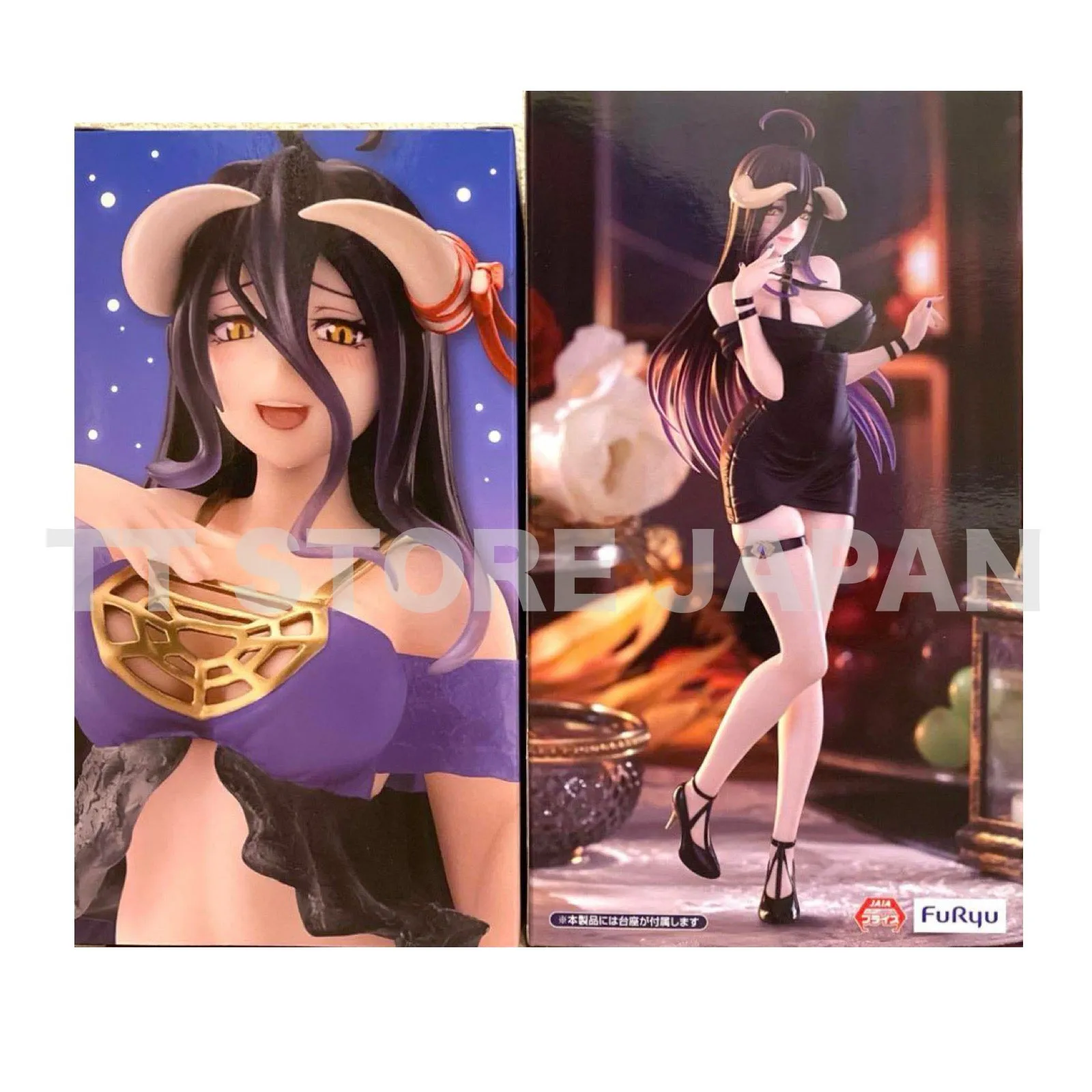 OVERLOAD Albedo Figure Trio Try iT Mini Dress Coreful Nightwear Renewal Set