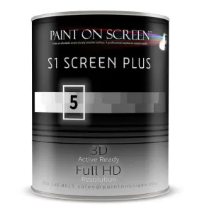 Paint On Screen - S1 Screen Paint Silver - 1 Quart Paint On Screen - S1 Screen Paint Silver - 1 Quart