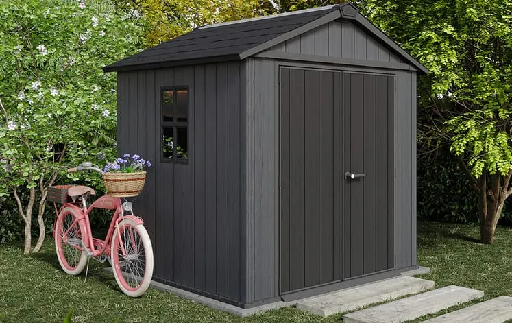 PRE ORDER:  DEC. -  Keter Newton Plus Shed 7.5x7 (2.1m)