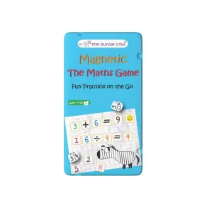 Purple Cow Magnetic Travel Game The Maths Game