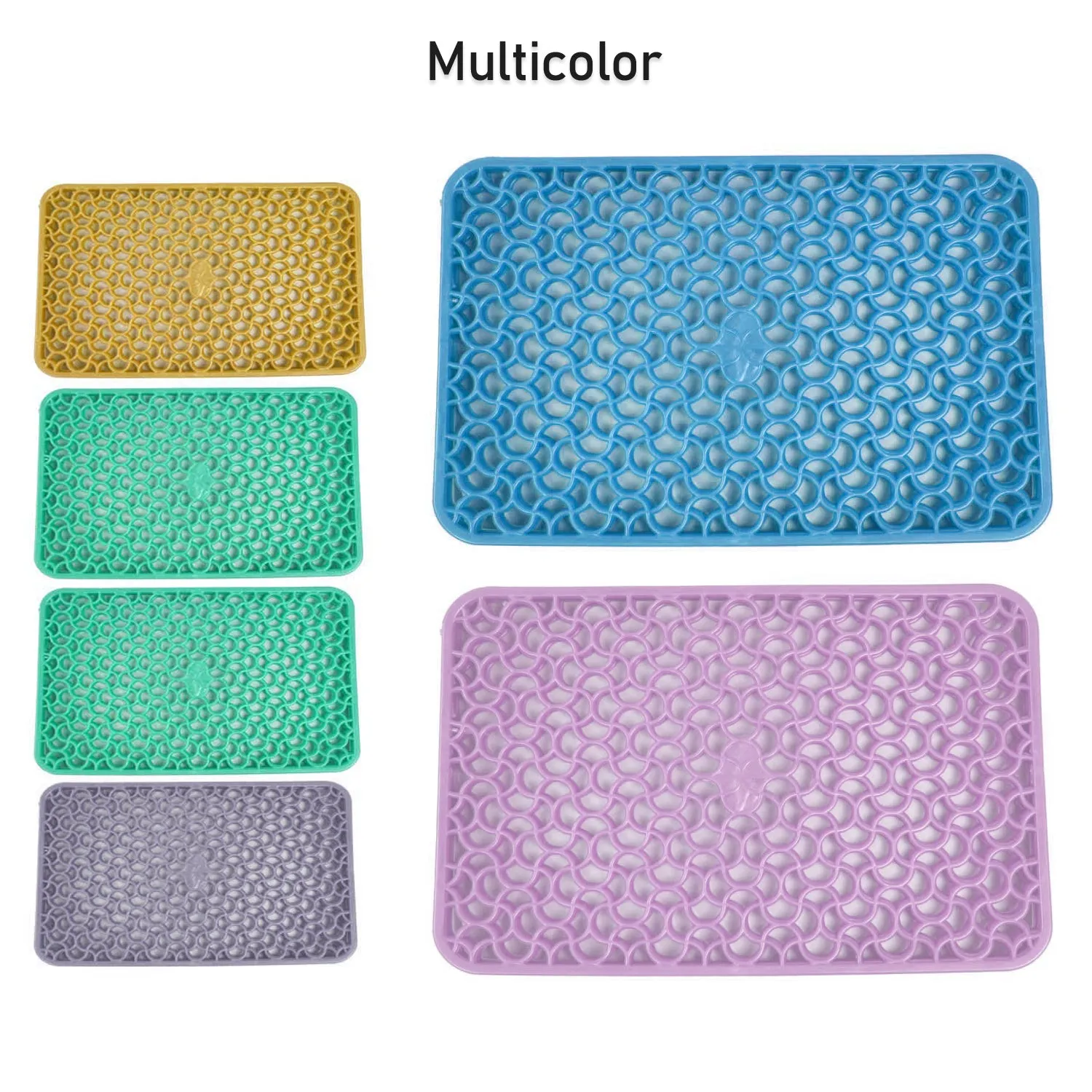 PVC Refrigerator Drawer Mats - Set of 6