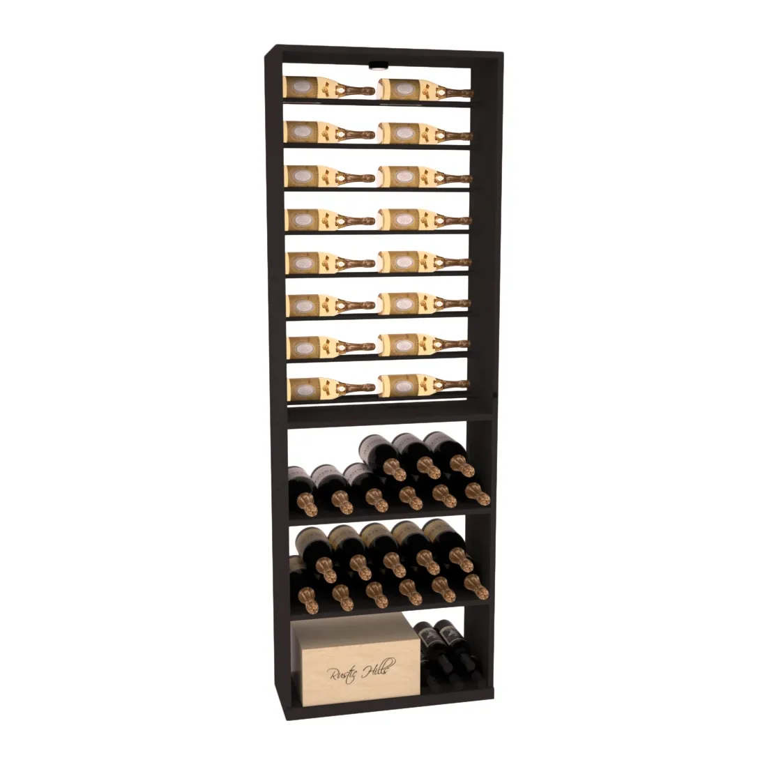 Retail Horizontal Bottle Display