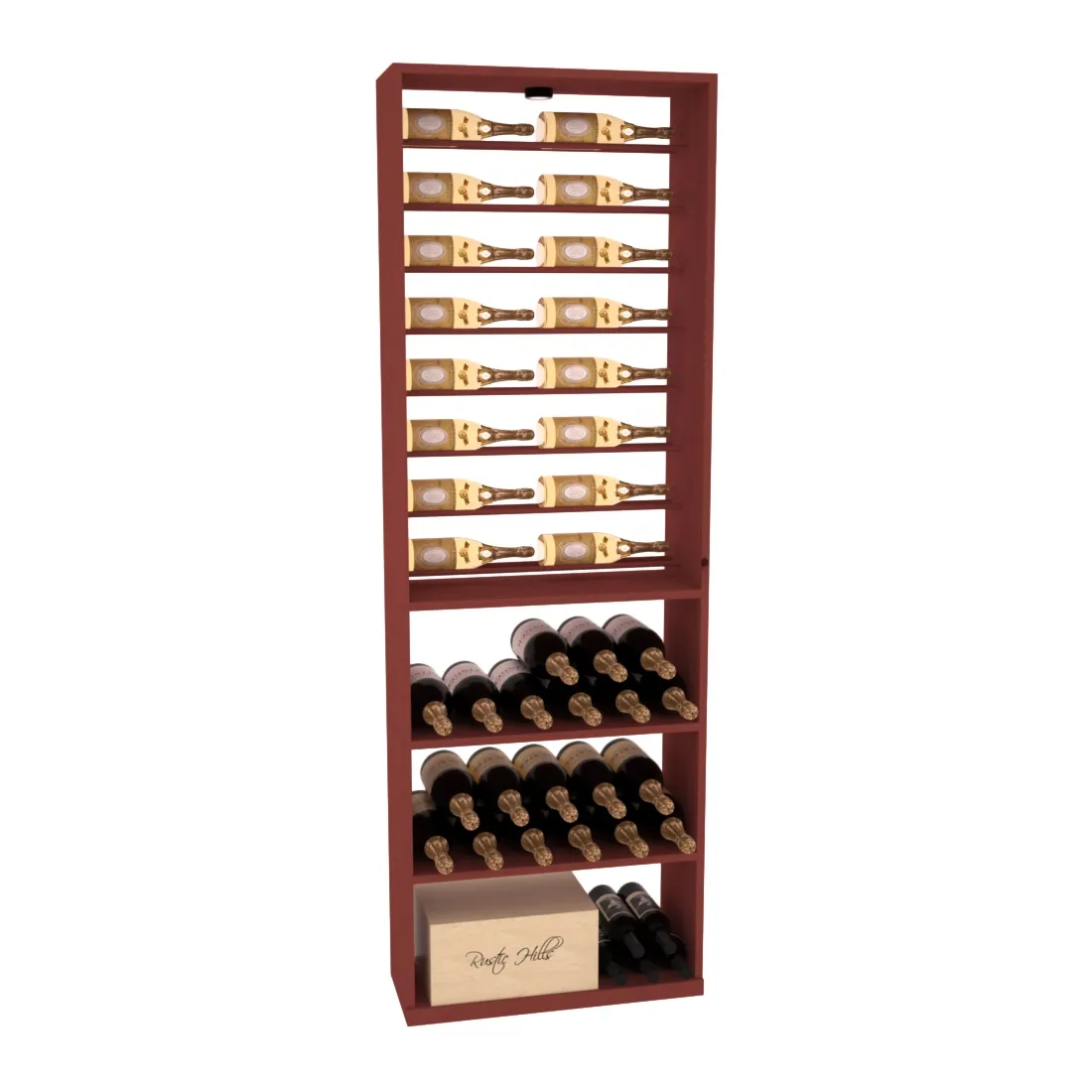 Retail Horizontal Bottle Display