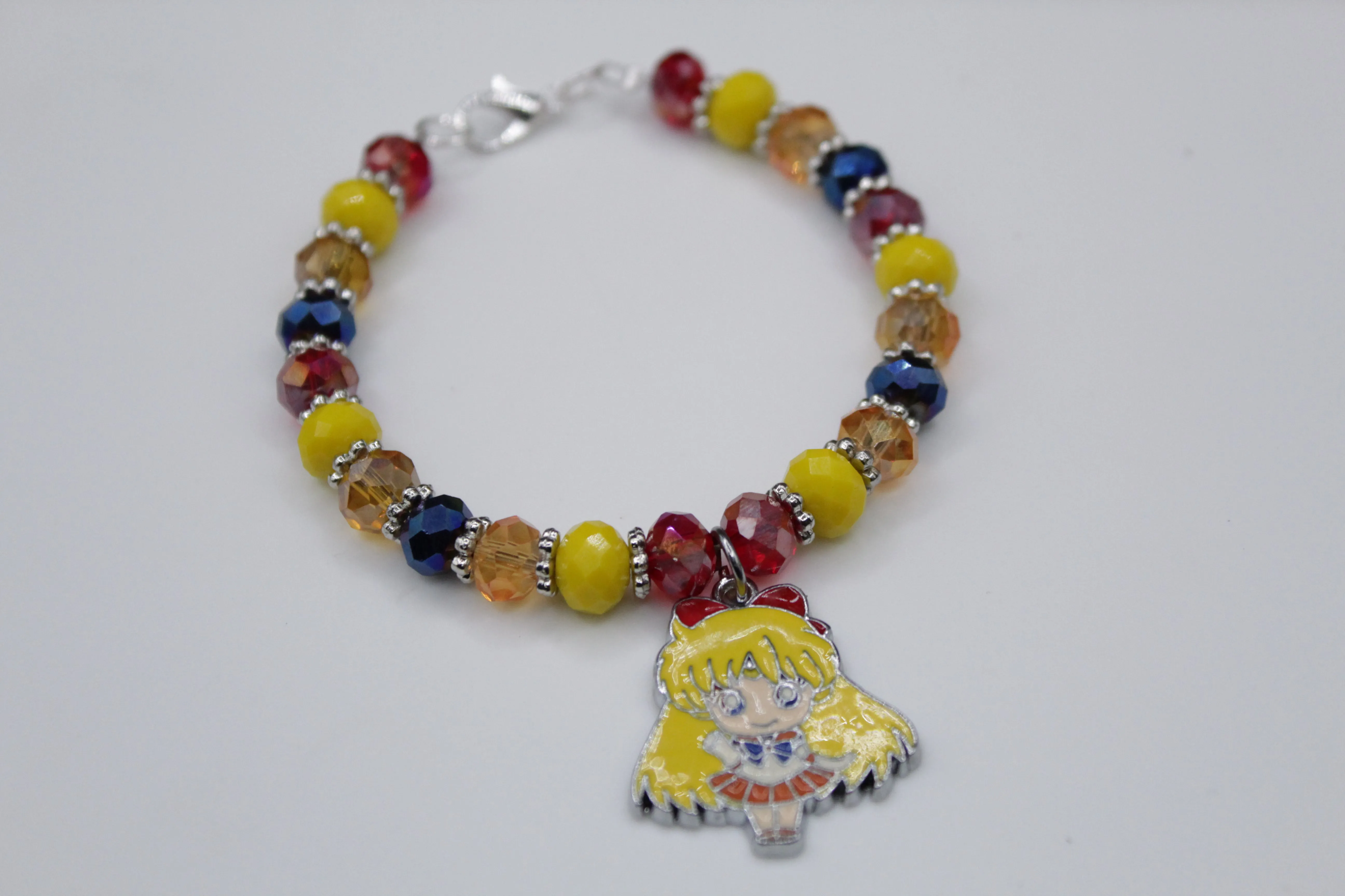Salior moon character bracelet