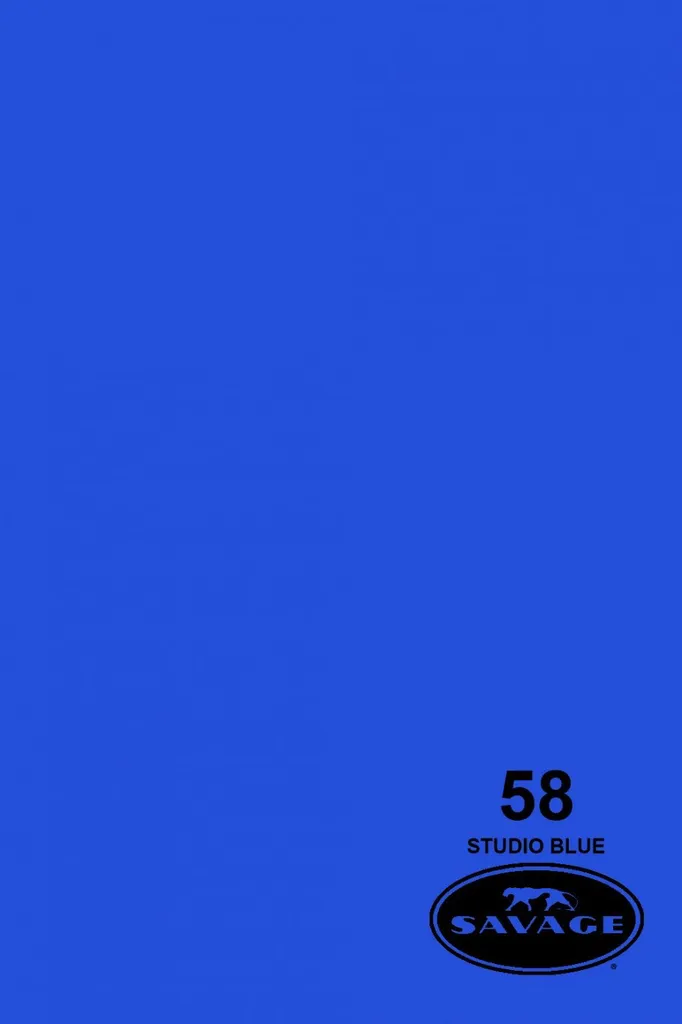 Savage Widetone Seamless Background Paper (Studio Blue Seamless Paper 86” x 12yd)
