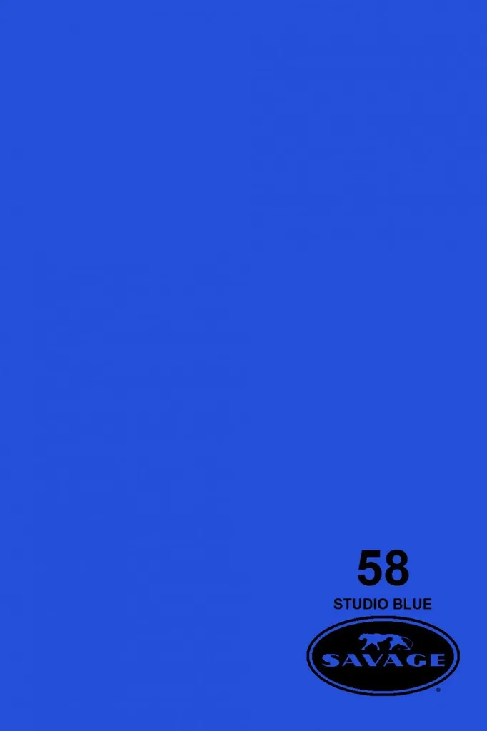 Savage Widetone Seamless Background Paper (Studio Blue Seamless Paper 86” x 12yd)