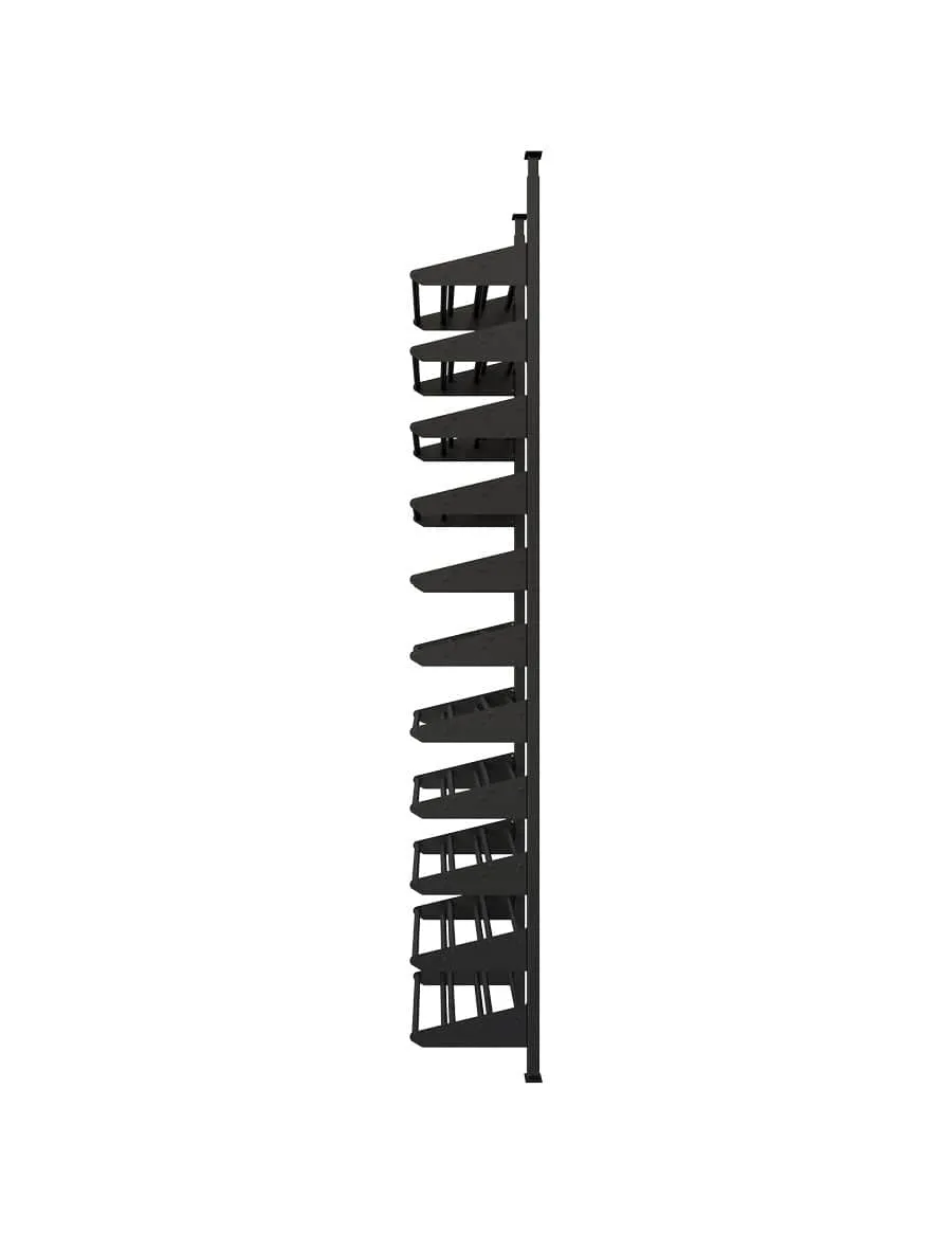 Showcase Standard Cascade Wine Rack Display Kit (66-99 Bottles)