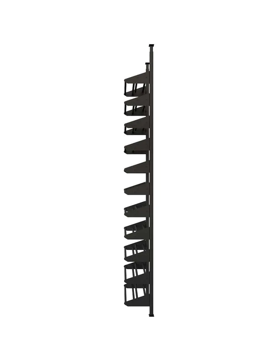 Showcase Standard Cascade Wine Rack Display Kit (66-99 Bottles)
