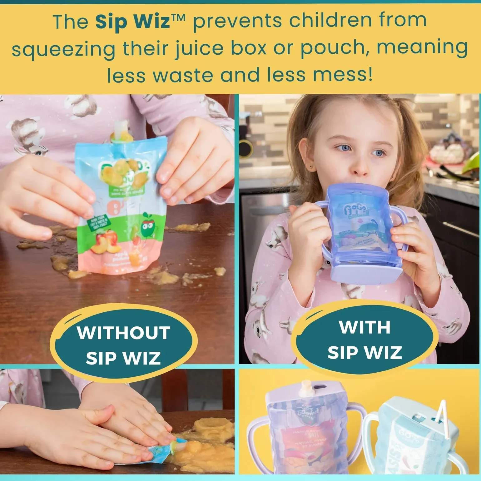 Sip Wiz Baby Pouch & Juice Box Holder