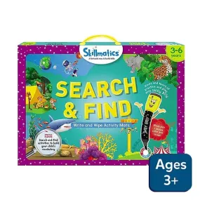 Skillmatics Search & Find: Reusable Activity Mats (Ages 3-6)