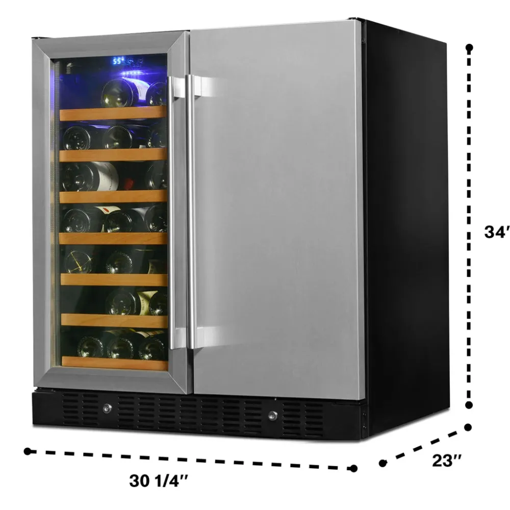 Smith & Hanks Stainless Steel Wine and Beverage Cooler (BEV176SD)