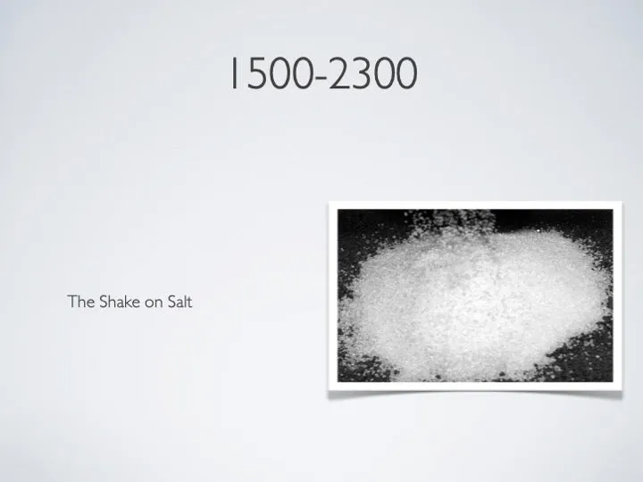 Sodium Education PowerPoint Show and Handouts - DOWNLOAD