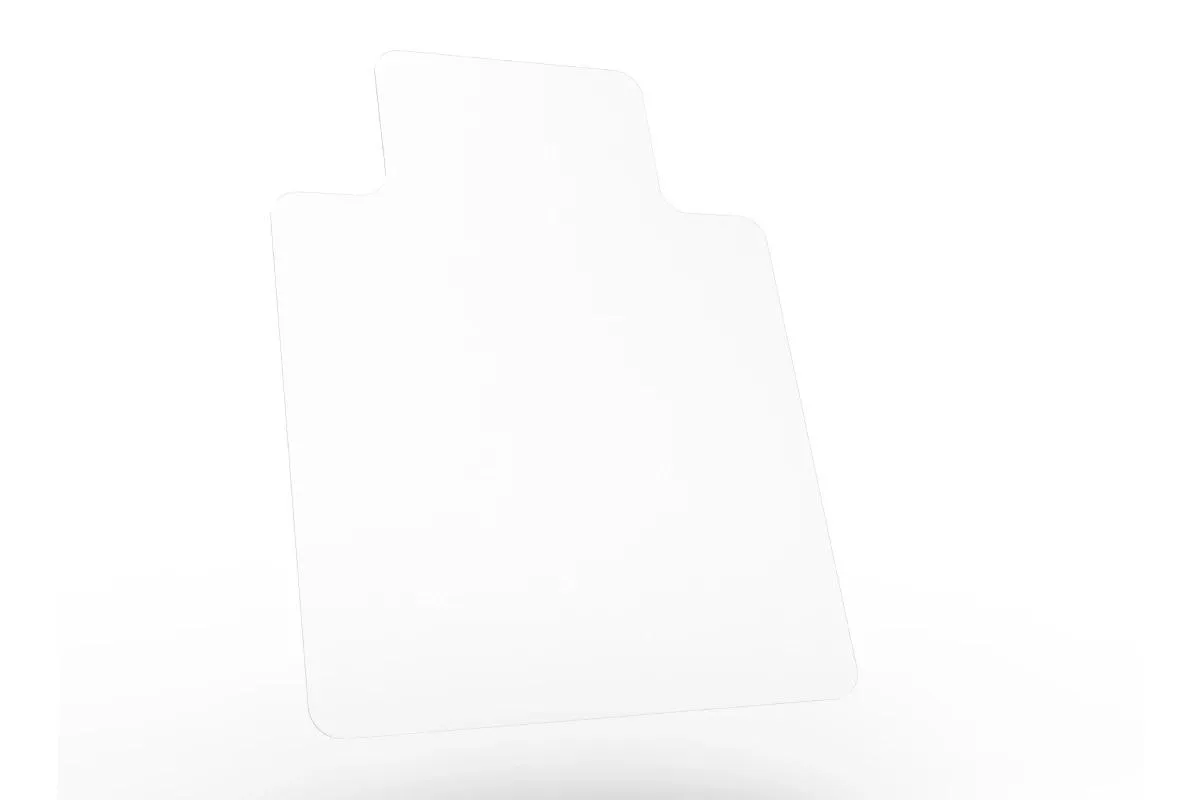 Sonic Commercial Large Chair Mat For Hard Floor Surfaces - Smooth