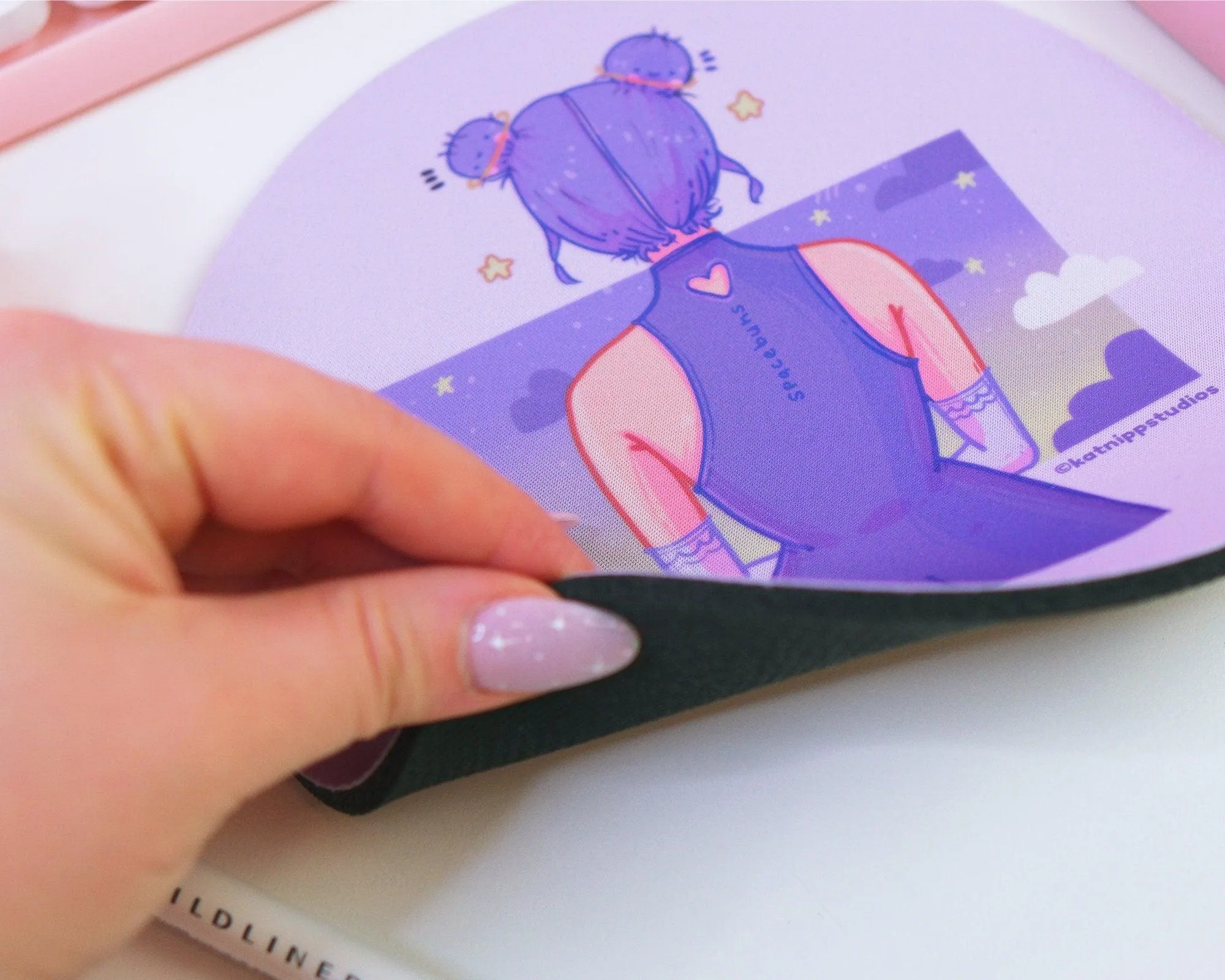 Space Buns Celestial Mouse Pad