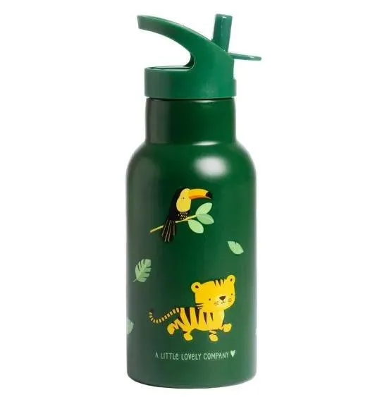 Stainless steel drink bottle - Jungle tiger